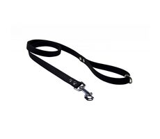 Huhubamboo Popruhové vodítko čierna / Vodítko pre psov / 150cm