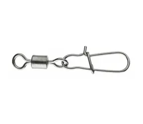Daiwa Obratlík s karabínkou Fast Lock Swivel Veľkosť 1/0 42kg 10ks