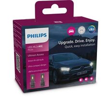 Philips Ultinon Access LED H3 11336 12V U2500 CX 2ks / autožiarovka / pätica PK22s