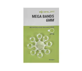 KORUM Krúžok Mega Bands 6mm 8ks