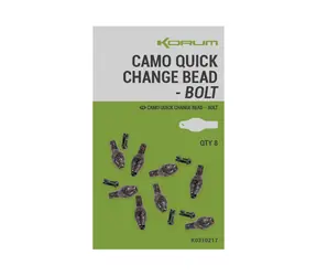 KORUM Korálik Camo Quick Change Bead S 8ks