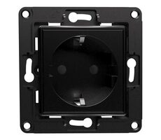 Shelly Wall Socket EU - zásuvka čierna