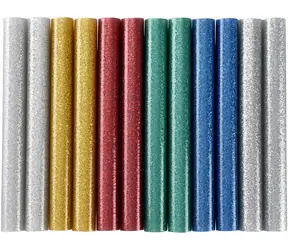 Extol-CRAFT Tyčinky tavné mix farieb s ligotom (glitter) - pr.11x100mm 12ks 