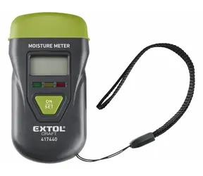Extol-CRAFT Vlhkomer materiálov /LCD/ na drevo a omietky