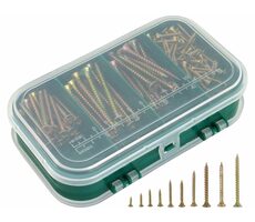 Extol-CRAFT Vruty do dreva 9 rozmerov 310ks / 3.0x12mm až 5.0x60mm