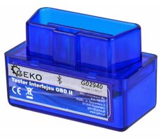 GEKO Autodiagnostika ELM 327 bluetooth modrá / Android 