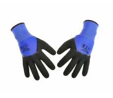 GEKO Ochranné pracovné rukavice 3/4 - penový latex veľkosť 8