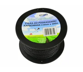 GEKO Struna do kosačky 2.0mm x 300m / zvlnený profil 