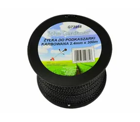GEKO Struna do kosačky 2.4mm 300m / zvlnený profil 
