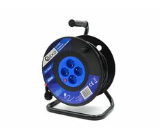 GEKO Kábel predlžovací 3x1.0mm2 | 4 zásuvky | bubon | 40m