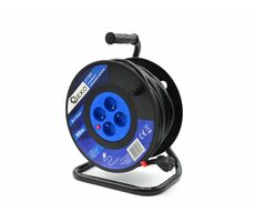 GEKO Kábel predlžovací 3x1.5mm2 | 4 zásuvky | bubon | 50m