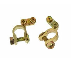 GEKO G02400 / Akumulátorové svorky 2ks / pre 6V & 12V akumulátor