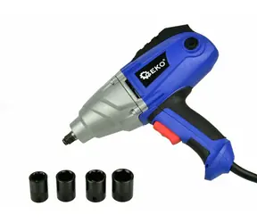 GEKO G81052 / Elektrický rázový uťahovák / 1050W / 1/2" / 2200 ot-min / 350 Nm