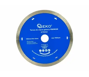 GEKO G78332 / Rezný kotúč diamantový celoobvodový / 180 x 10 x 22.2 mm