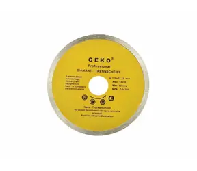 GEKO G00240 / Rezný kotúč diamantový celoobvodový / 115 x 8 x 22.2 mm
