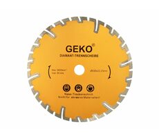 GEKO G00226 / Rezný kotúč diamantový segmentový / 230 x 8 x 22.2 mm