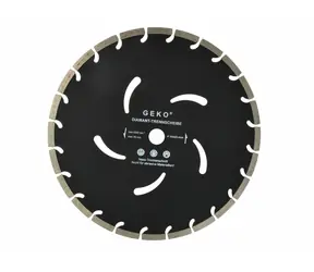 GEKO G00297 / Rezný kotúč diamantový segmentový / 350 x 10 x 25.4 mm