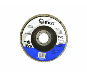 GEKO G00300 / Lamelový kotúč / 115 x 22.2 mm / P40