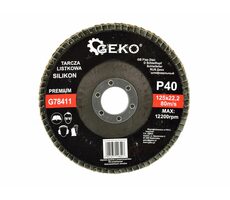 GEKO G78411 / Lamelový kotúč / 125 x 22.2 mm / P40