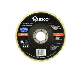 GEKO G00386 / Lamelový kotúč prekladaný / 125 x 22.2 mm