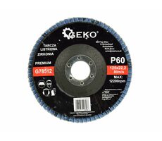 GEKO G78512 / Lamelový kotúč / 125 x 22.2 mm / P60