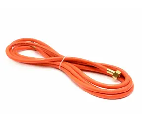 GEKO G20021 / Plynová hadica s konektormi / 5 m / GW 3/8" - W21.8 mm / až 10 bar