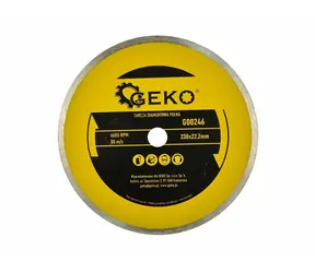 GEKO G00246 / Diamantový kotúč s kontinuálnym ráfikom / 230 x 22.2 mm