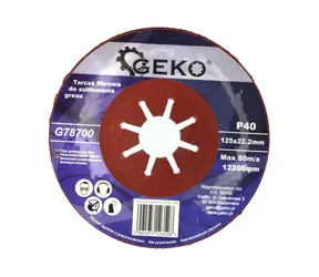 GEKO G78700 / Brúsny kotúč / 125 x 1.8 x 22.2 mm / P40
