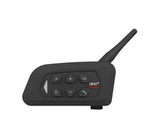 EJEAS V4PLUS Interkom pre motocykle / dosah 1500m / 260h / IP65