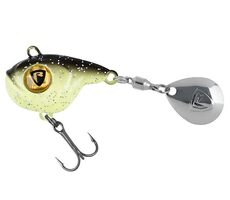 FOX Rage Nástraha Big Eye Spin Tail 8g Black & Gold