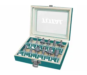 TOTAL-TOOLS Frézy tvarové do dreva sada 12ks