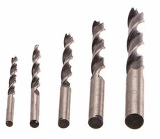 GEKO Sada vrtákov do dreva 5 ks / 4-10 mm