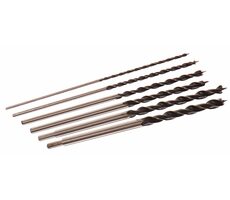 GEKO Sada vrtákov do dreva 6 ks 4-14 mm / dĺžka 300mm