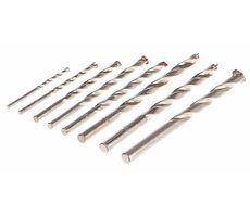 GEKO Sada vrtákov do kameňa 8 ks 3-10 mm