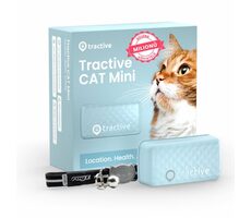 TRACTIVE GPS CAT Mini GPS Tracer pre mačky mentolová