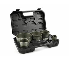 GEKO Korunkové vrtáky do betónu SDS PLUS 40-125mm sada 6ks