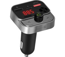 Connect IT InCarz sivá / 2x USB-A / USB-C 