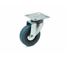 GEKO Náhradné otočné koliesko guma/polypropylén 75mm 