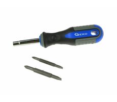 GEKO Skrutkovač s vymeniteľnými hrotmi 
