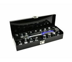 GEKO Zástrčné kľúče na zátky olejových vaní 3/8" sada 18ks 