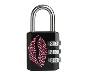 Master Lock 1509EURDKISS / Kombinačný visiaci zámok - 30mm