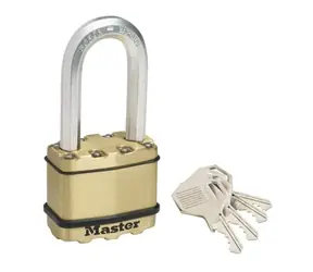 Master Lock M5BEURDLH Mosadzný visiaci zámok - Excell - 50mm