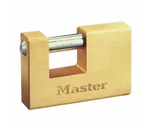 Master Lock 606EURD Obdĺžnikový visiaci zámok pre všeobecnú ochranu - 60mm