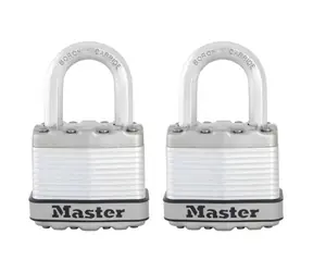 Master Lock M1EURT Set 2 ks titánových visiacich zámkov - Excell - 45mm