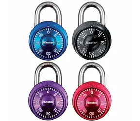 Master Lock 1533EURD SET Kombinačný visiaci zámok - 38mm (1 balenie, 4ks)