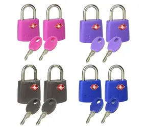 Master Lock 4695EURTAST SET Set 2 ks visiacich zámkov TSA (1 balenie, 4 sety)