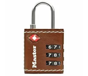 Master Lock 4692EURDBRN Visiaci kombinačný zámok TSA 