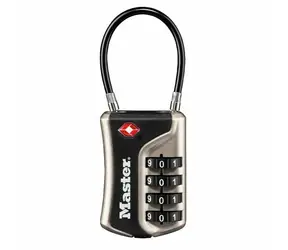 Master Lock 4697EURDNKL Visiaci kombinačný zámok TSA 