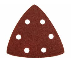 Extol- Premium Papiere brúsne Delta - mix zrnitosťou 93mm | uchytenie: suchý zips | 20ks