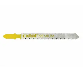 Extol- Premium Plátky do priamočiarej píly 75x2.5mm 5ks / úchyt BOSCH / HCS 